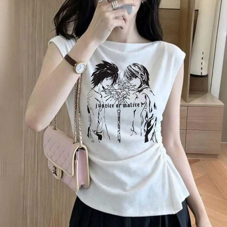 تيشيرتات صيفية قصيرة نسائية بت - مراجعة Y2K Graphic Baby Tee Crop وسعره