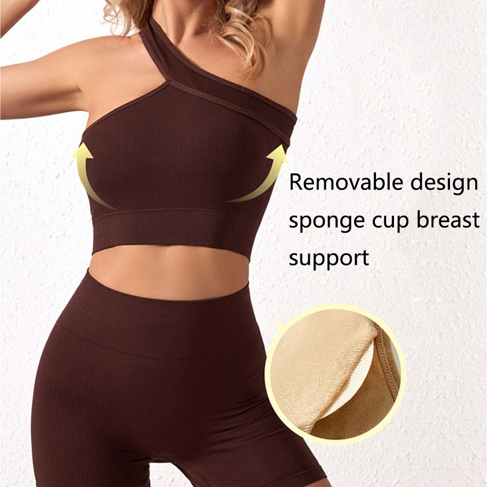 2 قطعة قابلة لإعادة الاستخدام  - مراجعة Seamless Ribbed Workout Tank Top وسعره