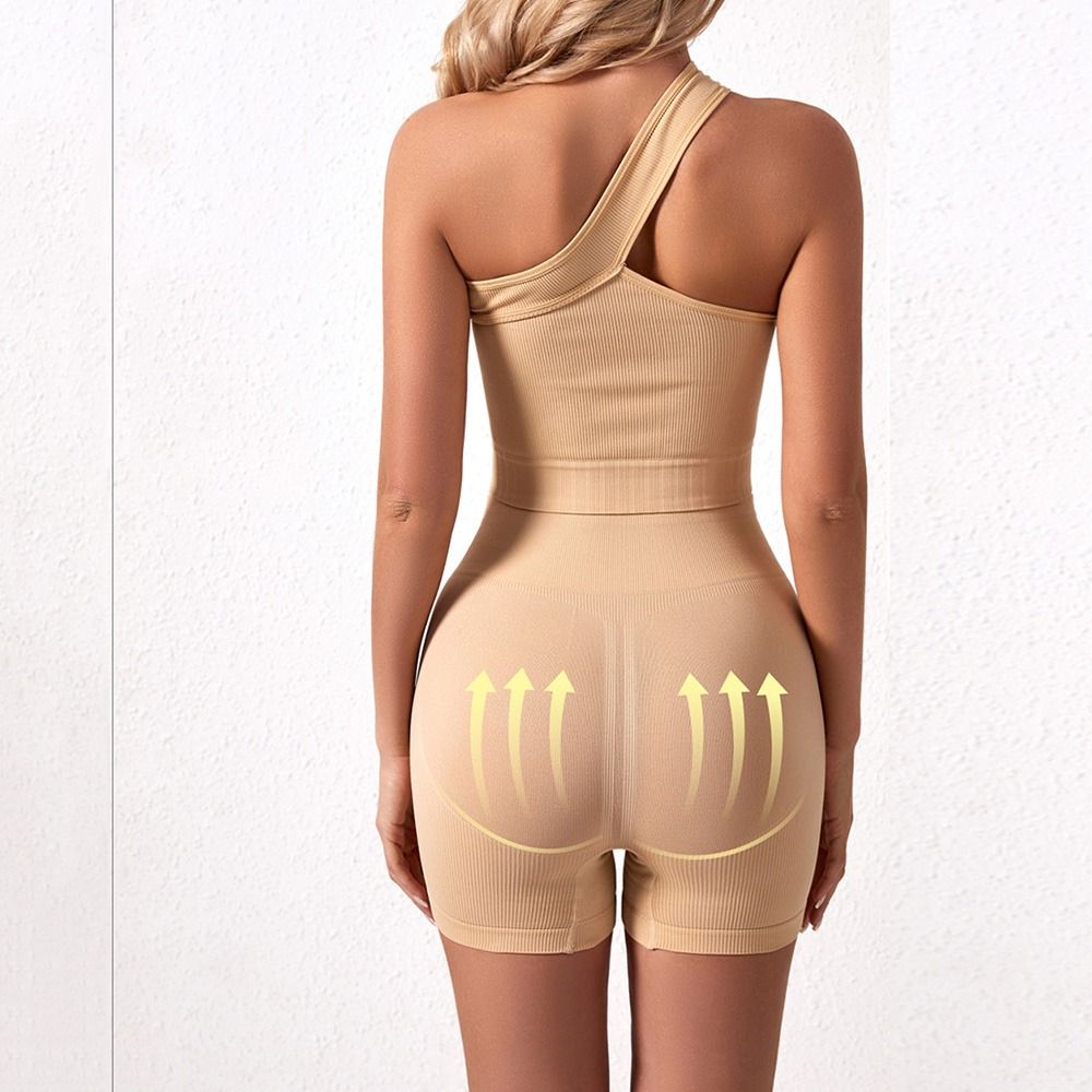 2 قطعة مجموعات تجريب النساء عا - مراجعة Seamless Ribbed Workout Tank Top وسعره