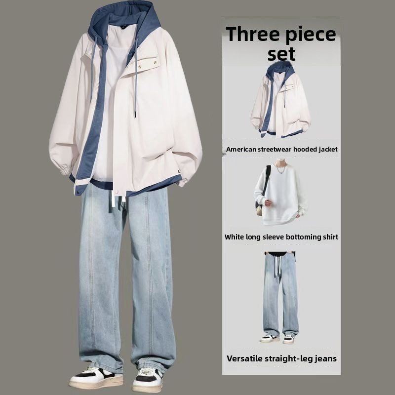 سترة رجالية أمريكية بقلنسوة بت - مراجعة Jeans وسعره