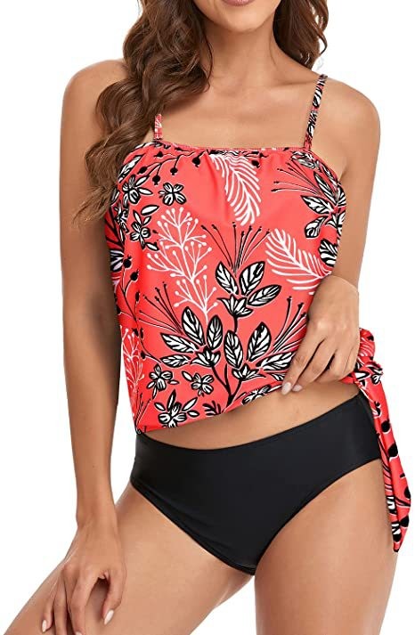ملابس سباحة نسائية بيكيني بخصر - مراجعة Swimwear وسعره