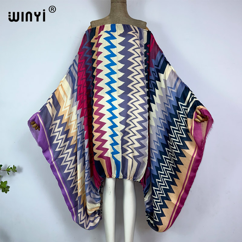 فساتين ماكسي نسائية مثيرة من W - مراجعة Boho Summer Beach Maxi Dress وسعره