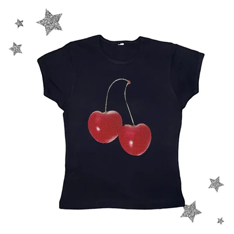 تي شيرت نسائي صيفي بتصميم جمال - مراجعة Y2K Graphic Baby Tee Crop وسعره