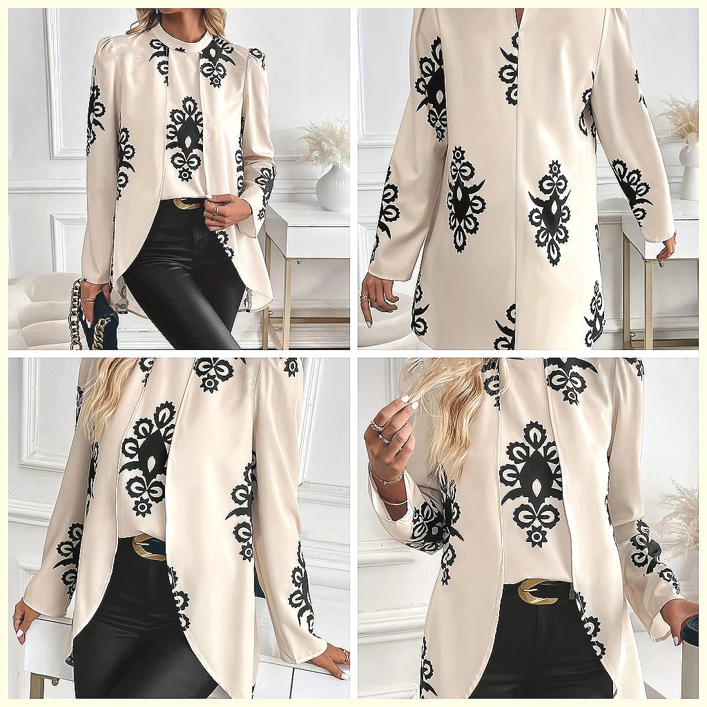 بلوزة نسائية أنيقة بأكمام طويل - مراجعة Blouses وسعره