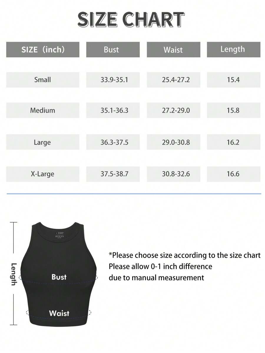 مجموعة من 3 قمصان نسائية قصيرة - مراجعة Seamless Ribbed Workout Tank Top وسعره