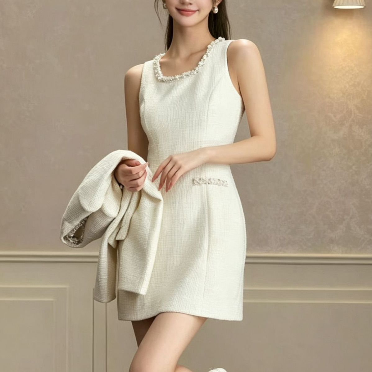طقم نسائي أنيق مكون من قطعتين: - مراجعة Dresses وسعره