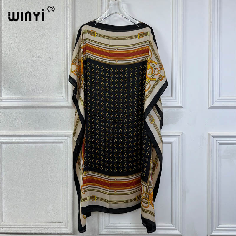 فساتين صيفية من WINYI، فساتين  - مراجعة Boho Summer Beach Maxi Dress وسعره