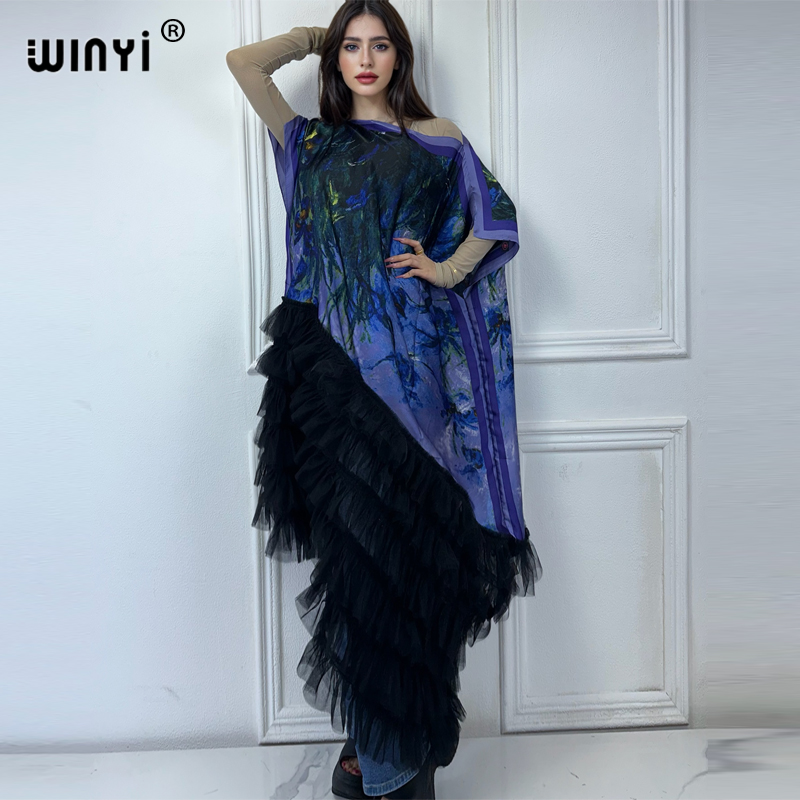 ملابس ويني أفريقيا للنساء ذوات - مراجعة Boho Summer Beach Maxi Dress وسعره