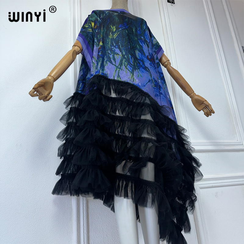 ملابس ويني أفريقيا للنساء ذوات - مراجعة Boho Summer Beach Maxi Dress وسعره