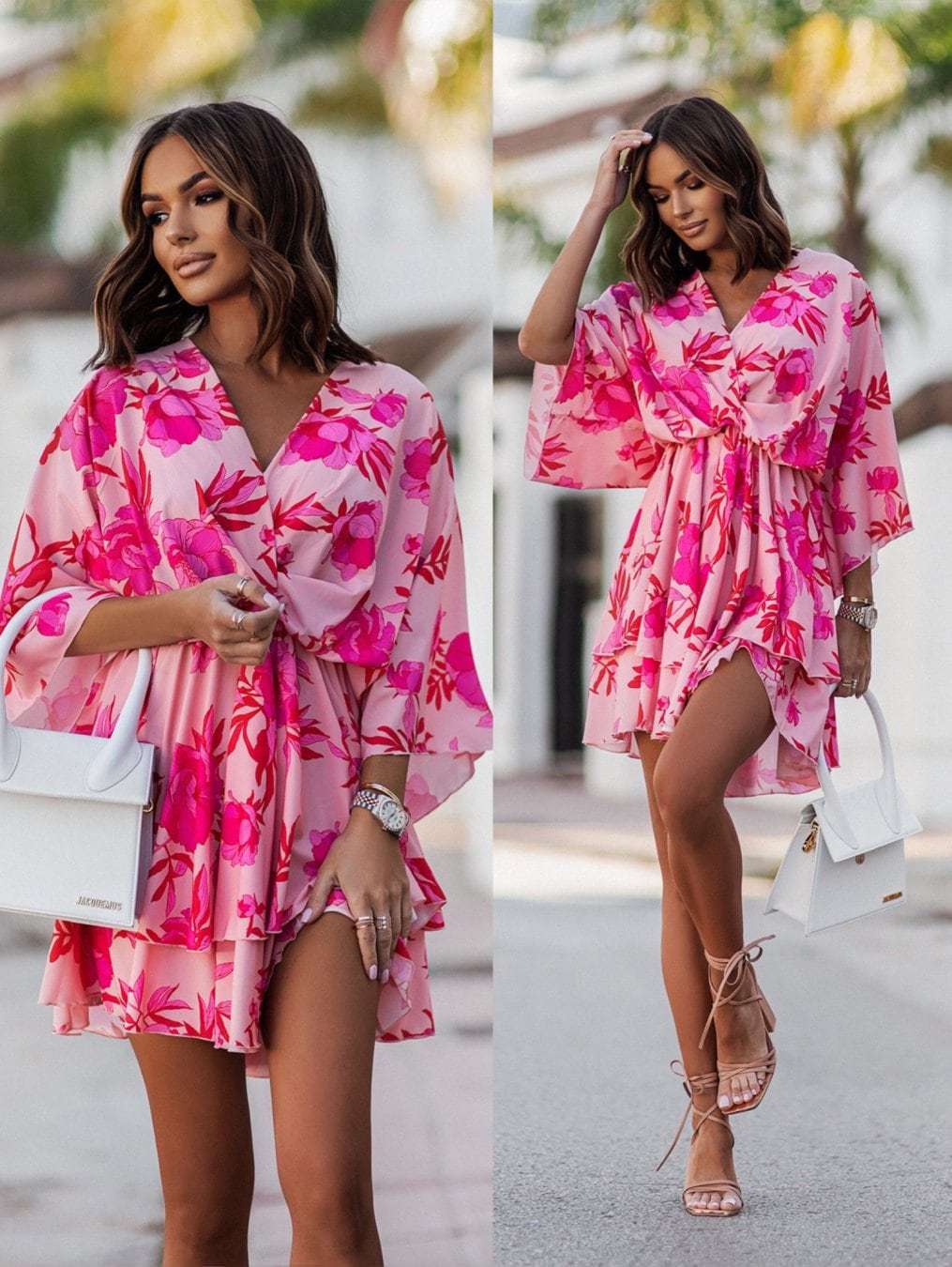 2024 جديد الصيف المرأة تنورة ص - مراجعة French Vintage Floral Midi Dress وسعره