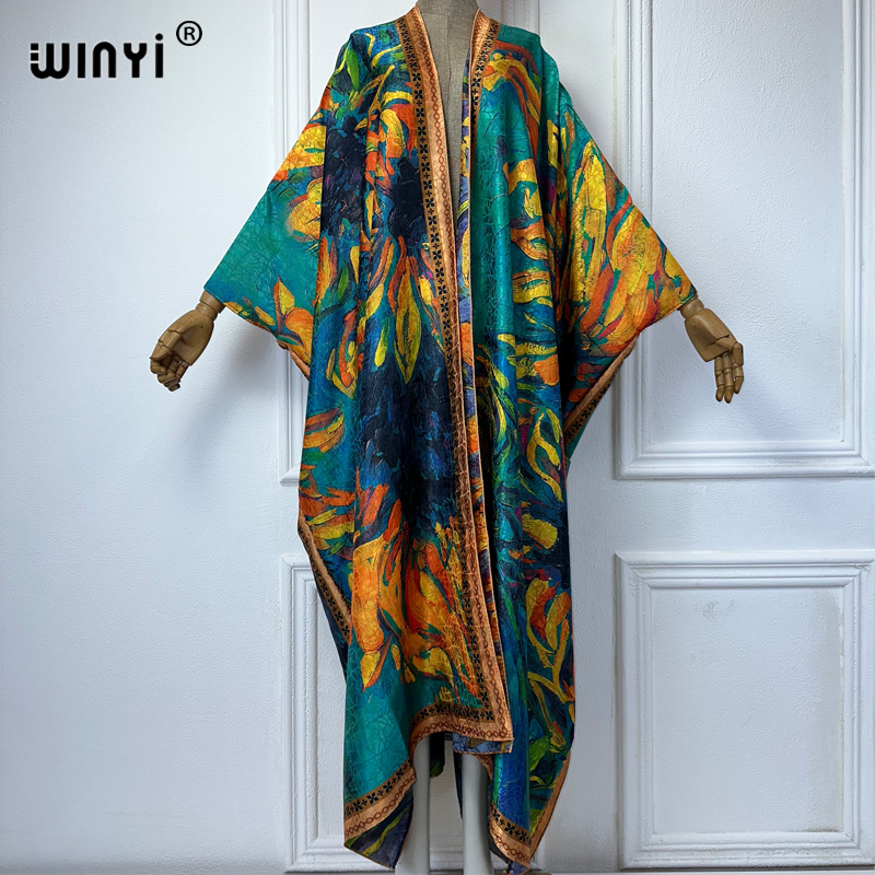 معطف مفتوح بطباعة بوهو عالي ال - مراجعة Boho Summer Beach Maxi Dress وسعره